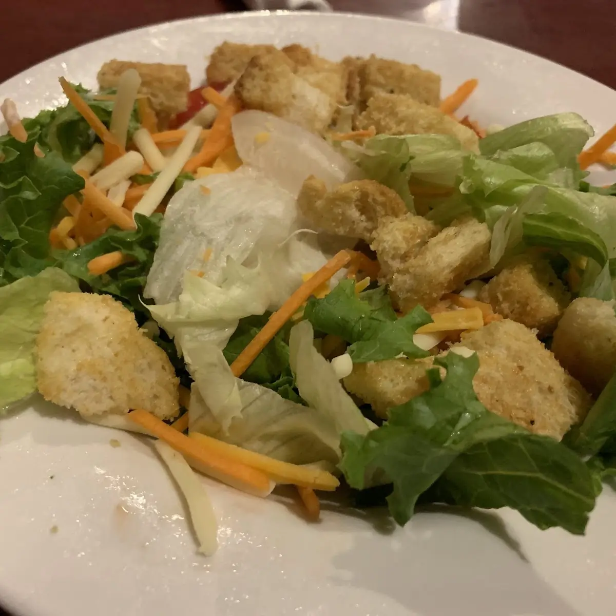 House Salad with Ranch Dressing