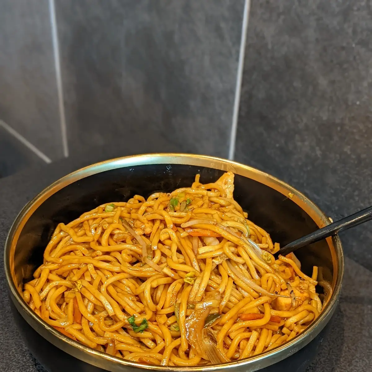 Chicken Lo Mein Noodles