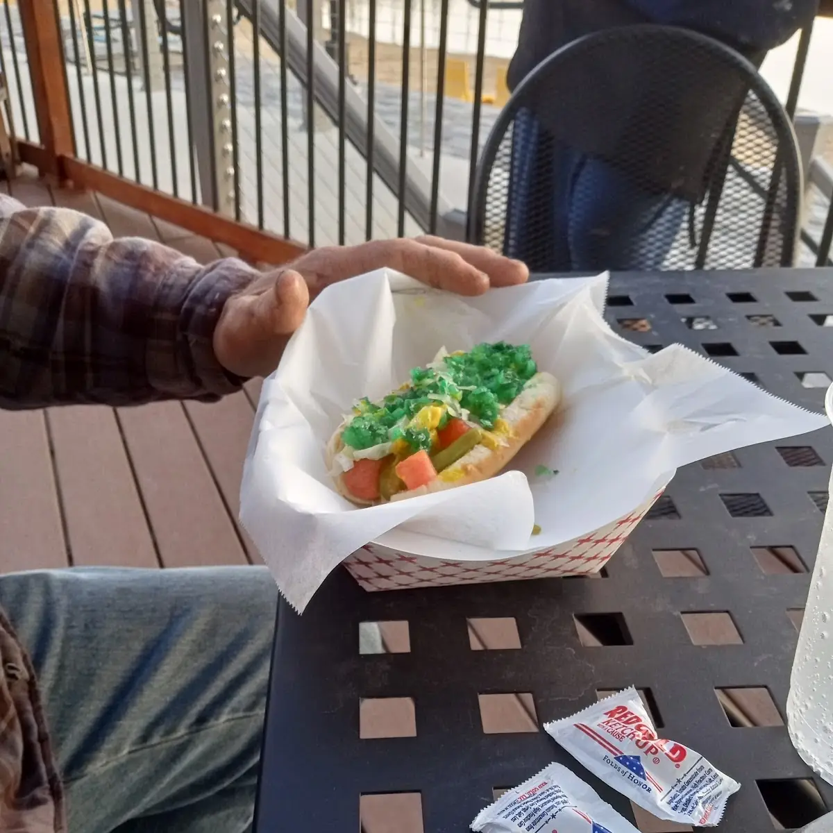 Robs Concoction of Hot Dog