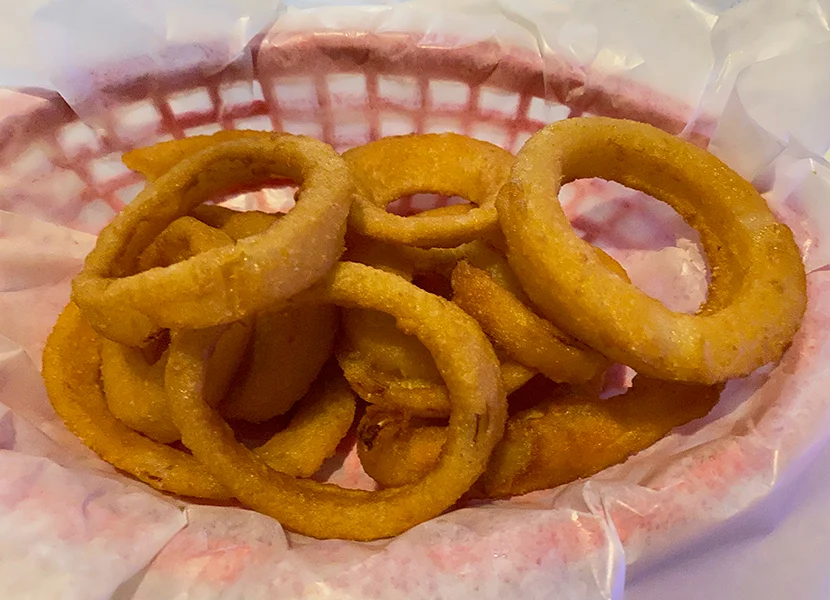 Lightly Battered Onion Rings