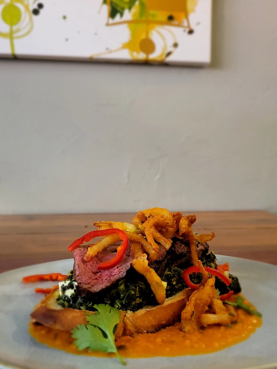 New Delhi Steak Sandwich, KAIN TAYO