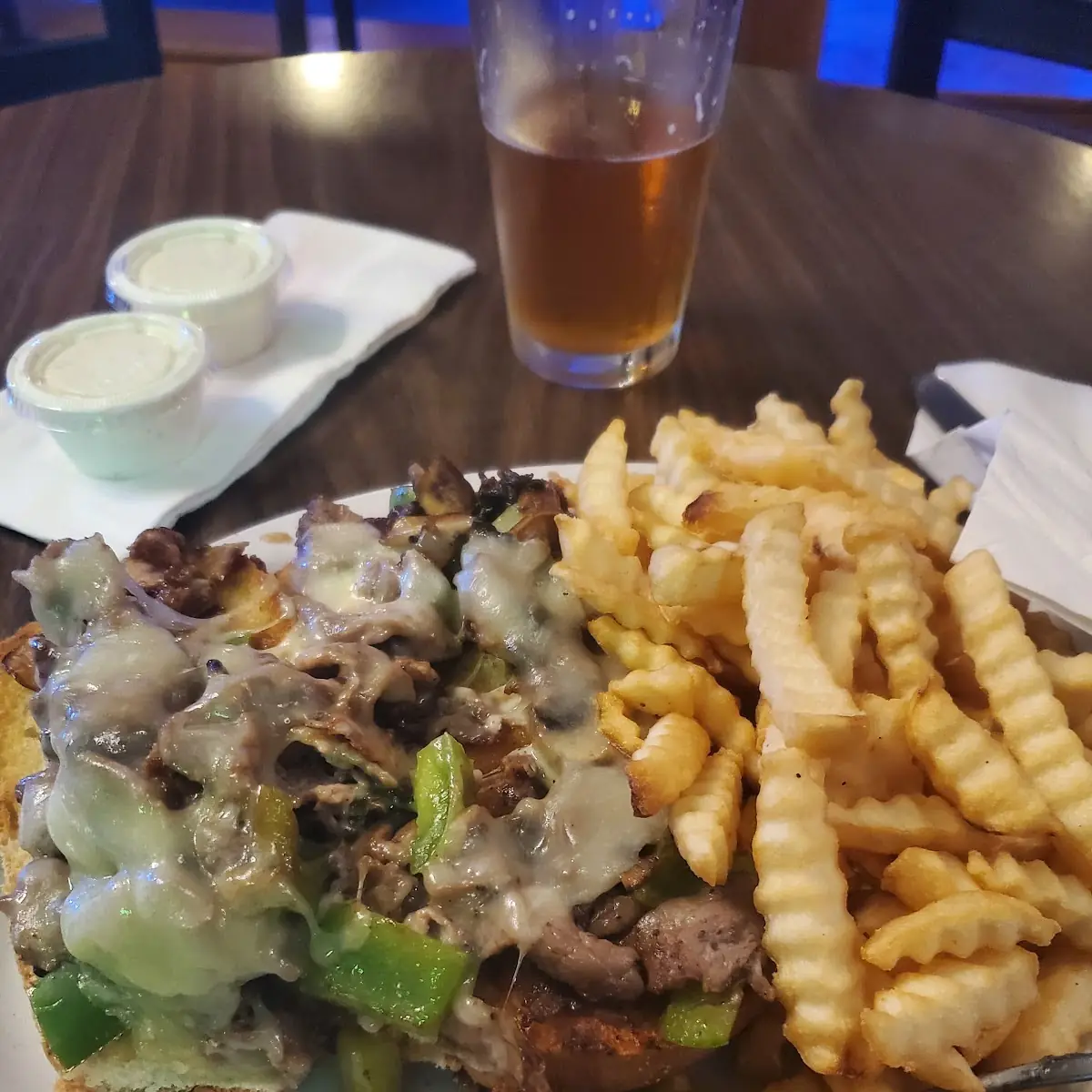 Emberized Cheese Steak
