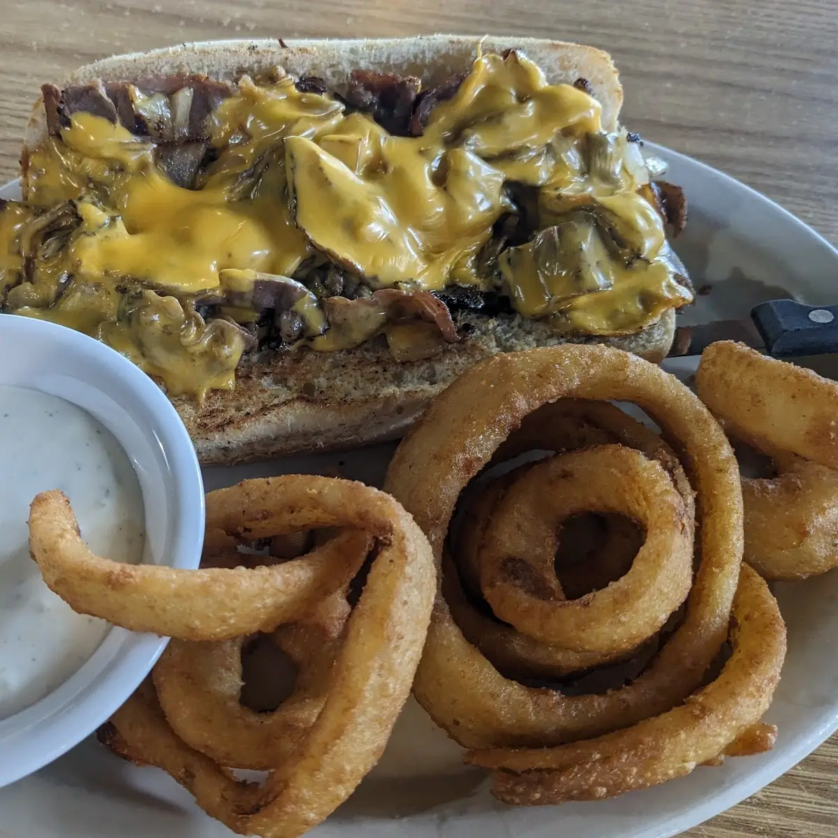 Philly Steak Cheese Sandwich