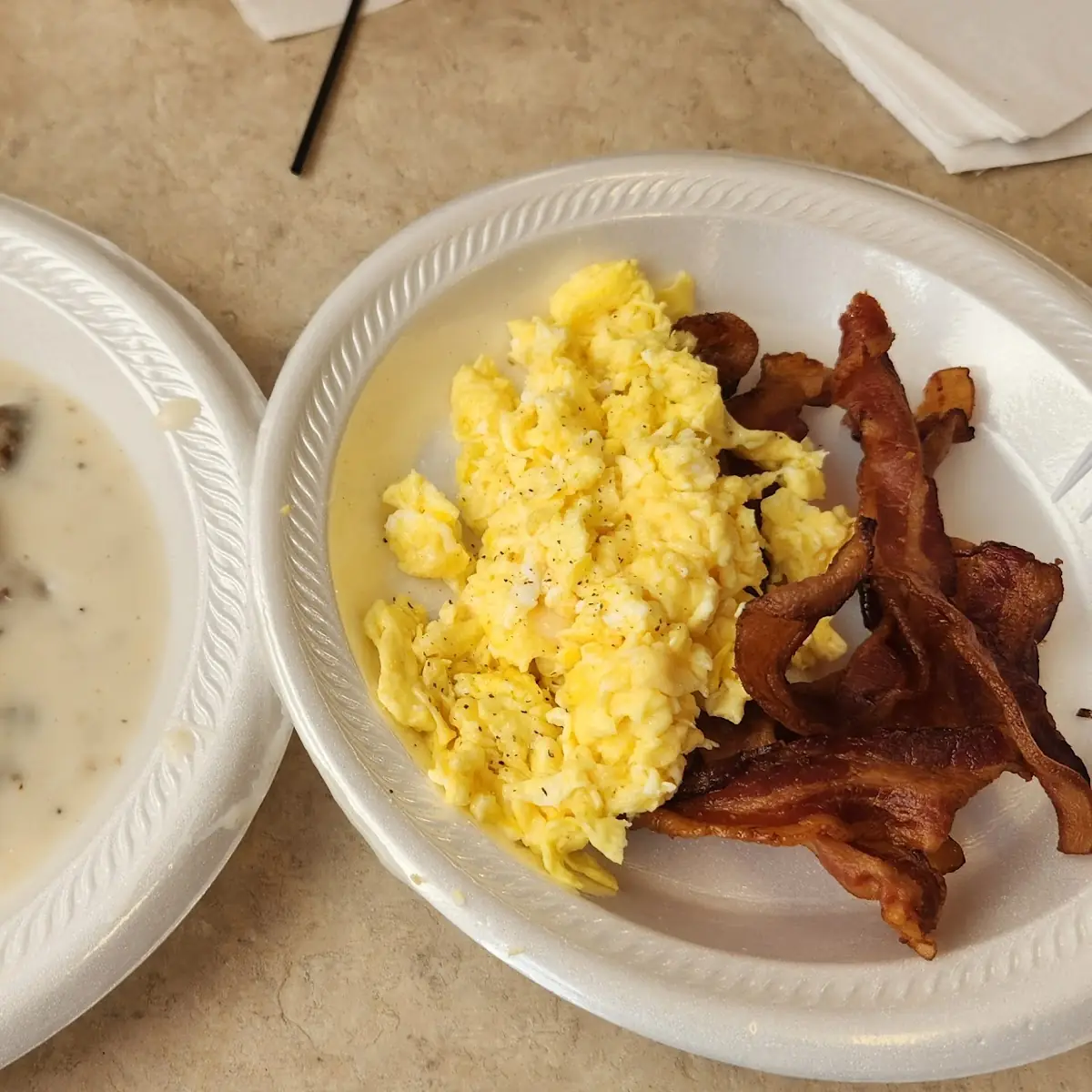 Biscuits and Sausage Gravy Plate