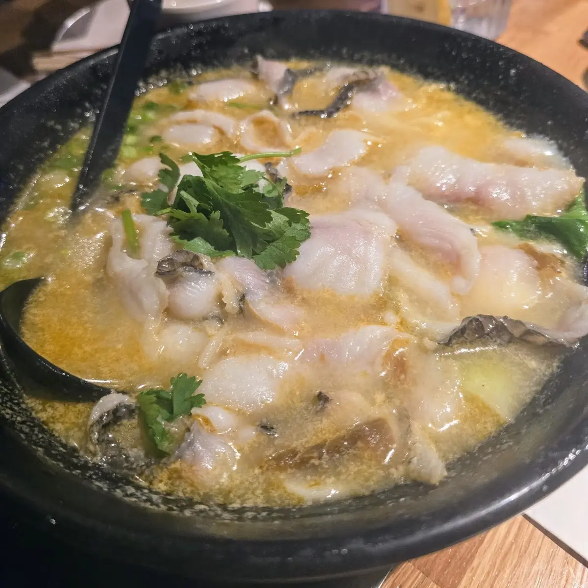 Pickled Cabbage Fish Noodle Soup