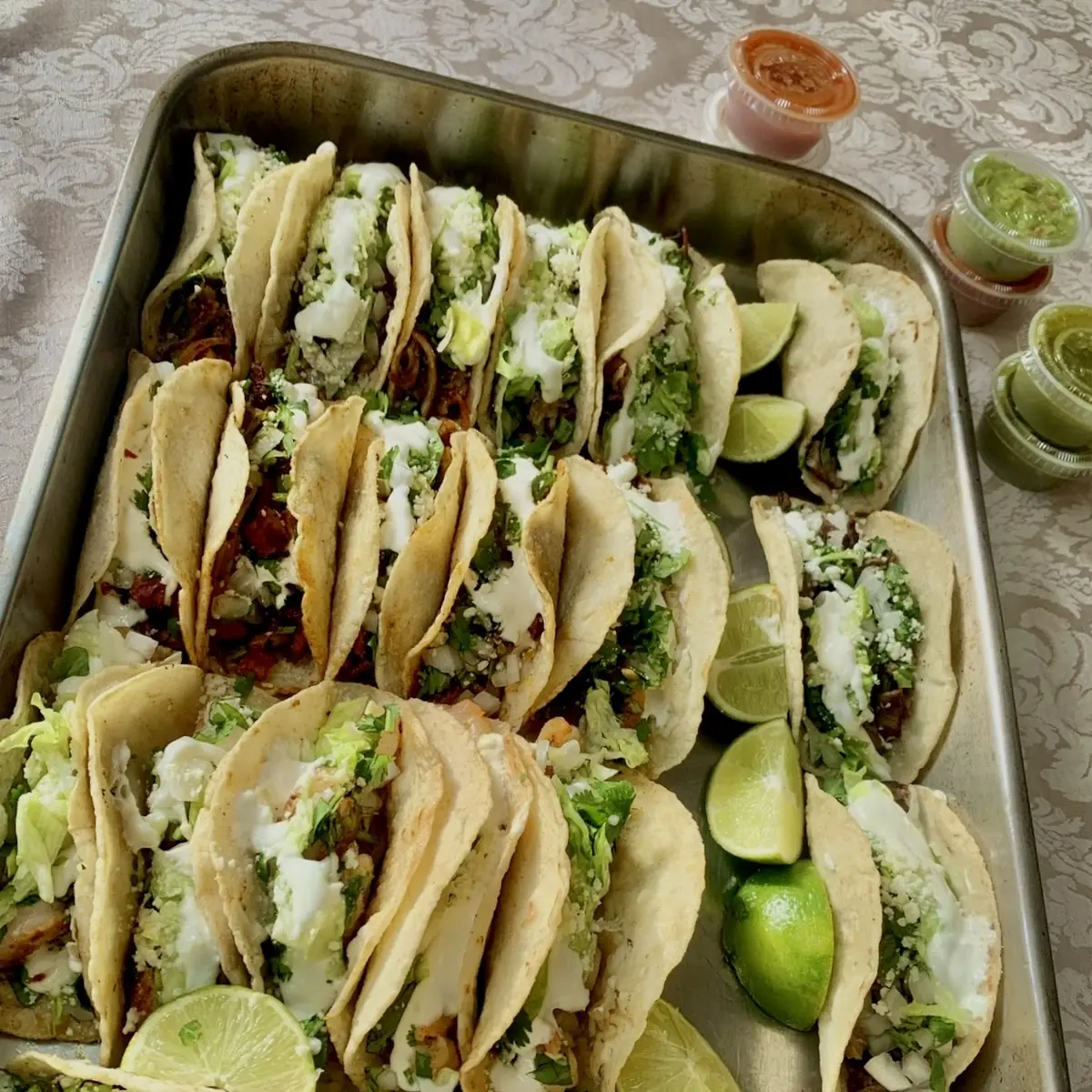 Chicken Tacos Tacos de Pollo Asado