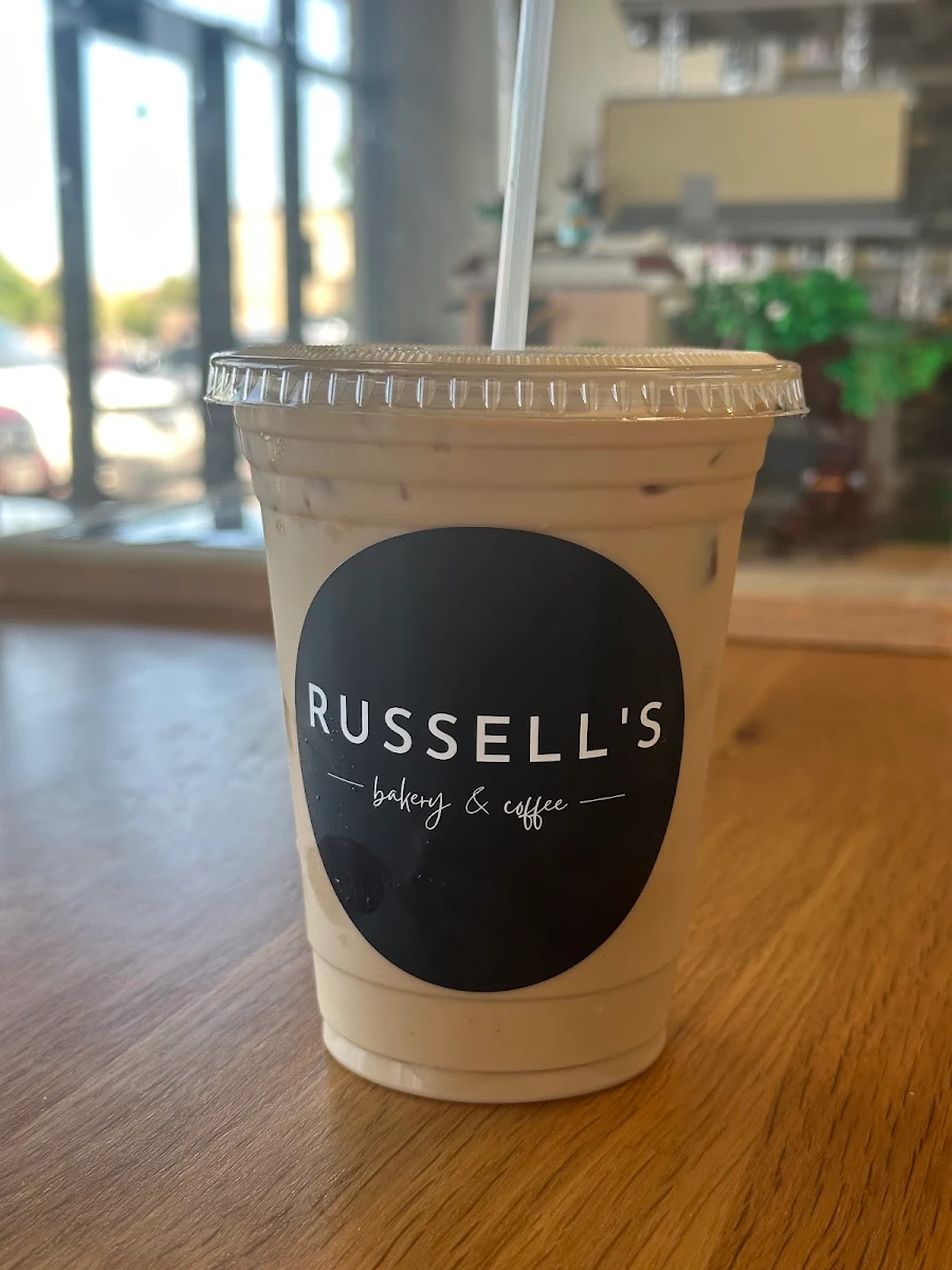 Iced Blueberry Muffin Latte