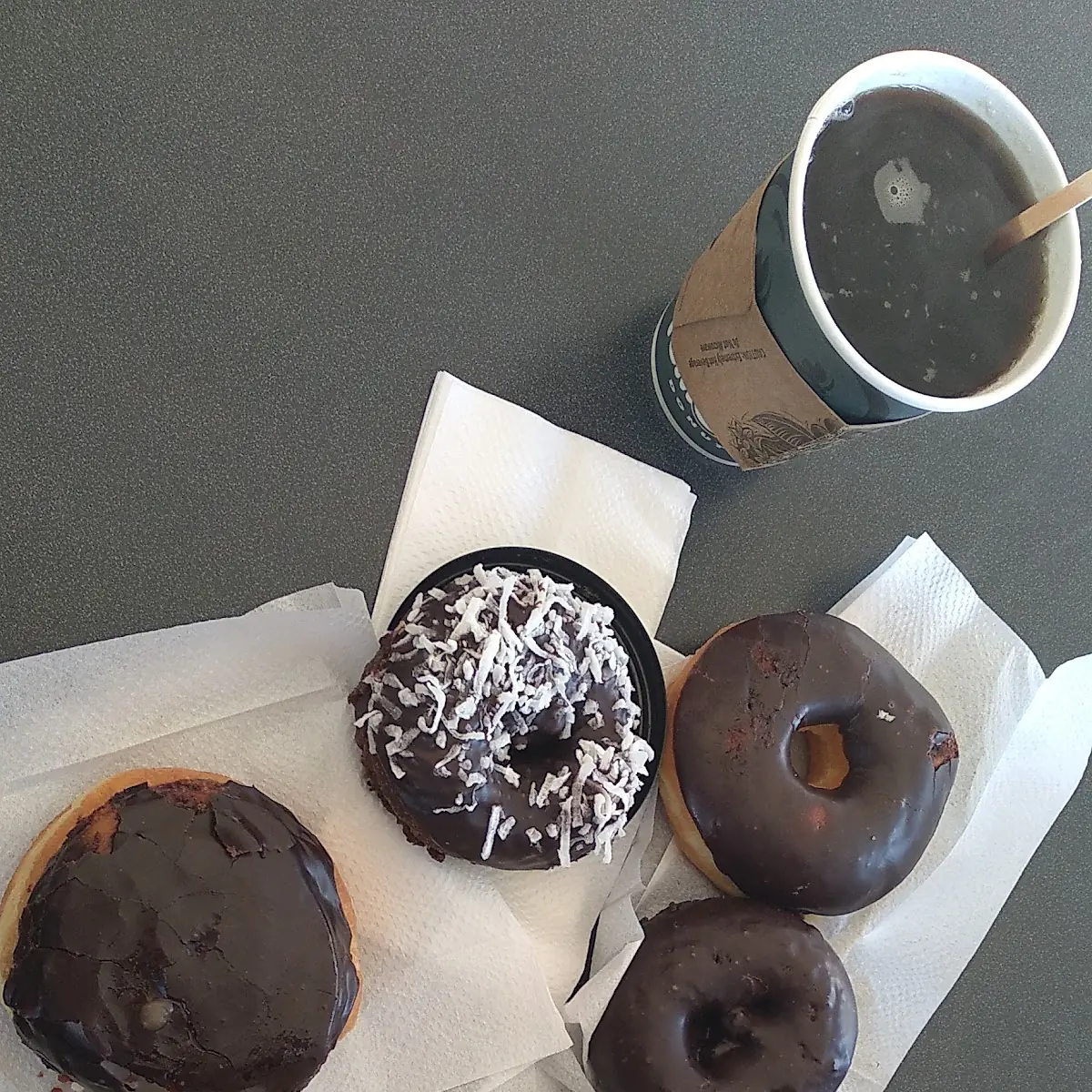 Double Chocolate Donuts