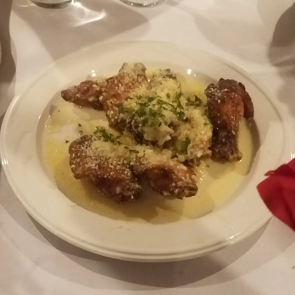 Garlic Parmesan Wings