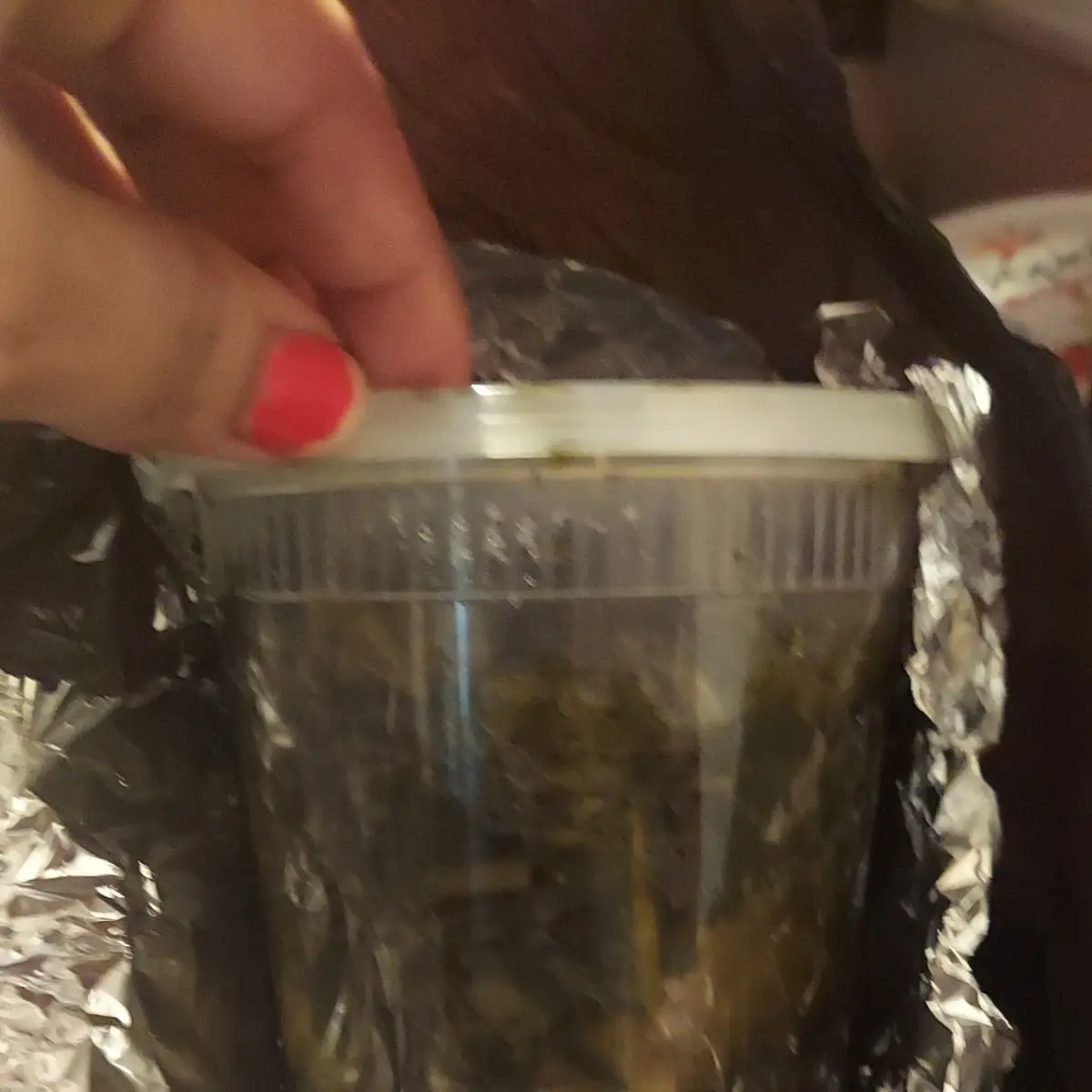 Collard Greens and Beef Fried Rice