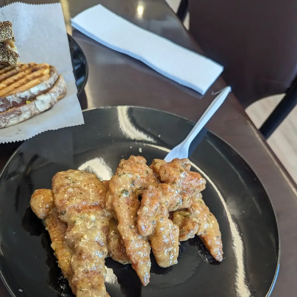 Garlic Parmesan Chicken Fingers