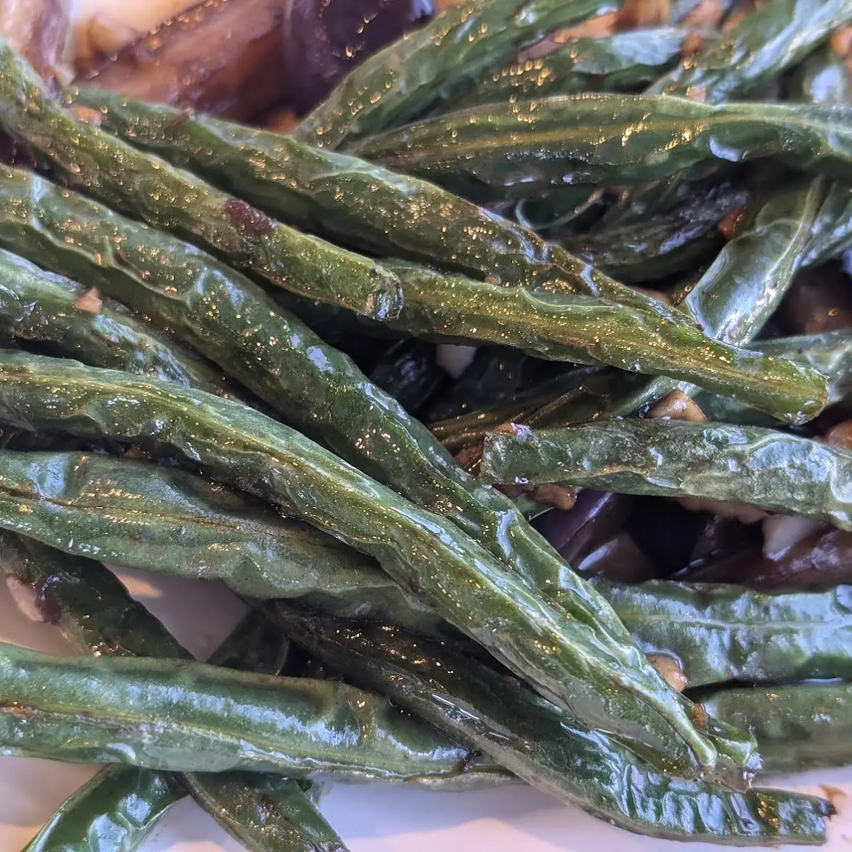 Pan Fried String Beans