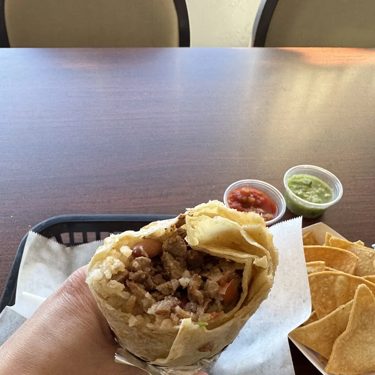 Carne Asada Regular Burrito