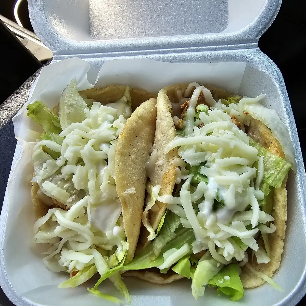 Cheese Chicken Taco