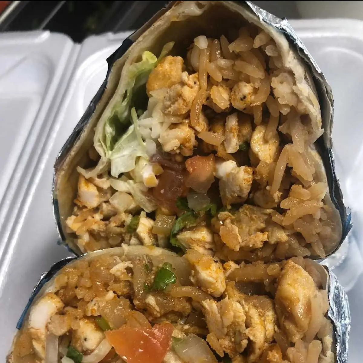 Chicken Burrito
