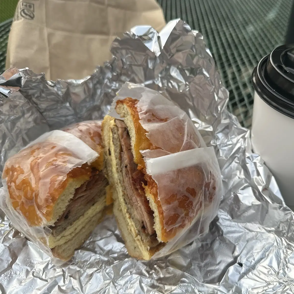 Meat Only Bagel