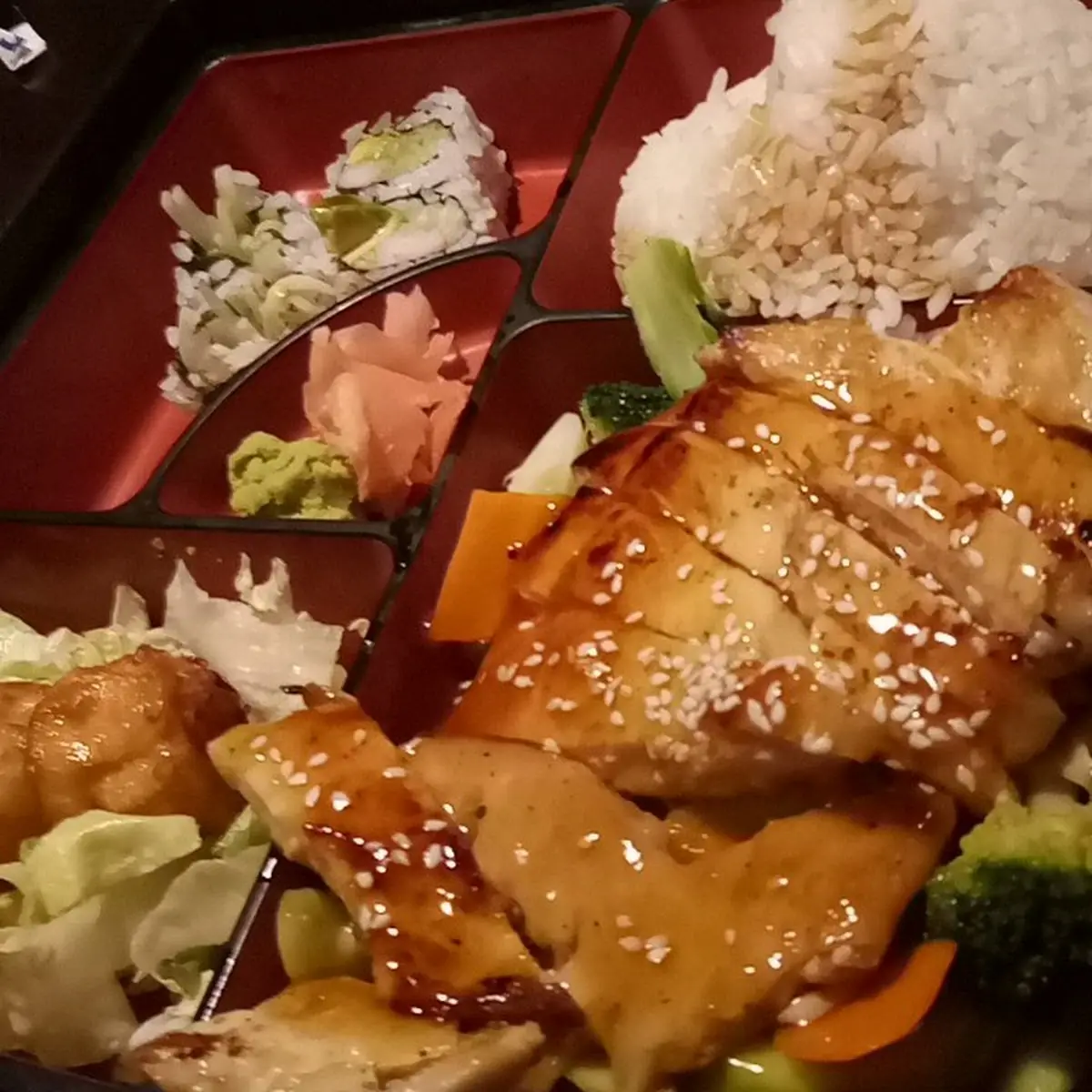 Teriyaki Bento Box Lunch