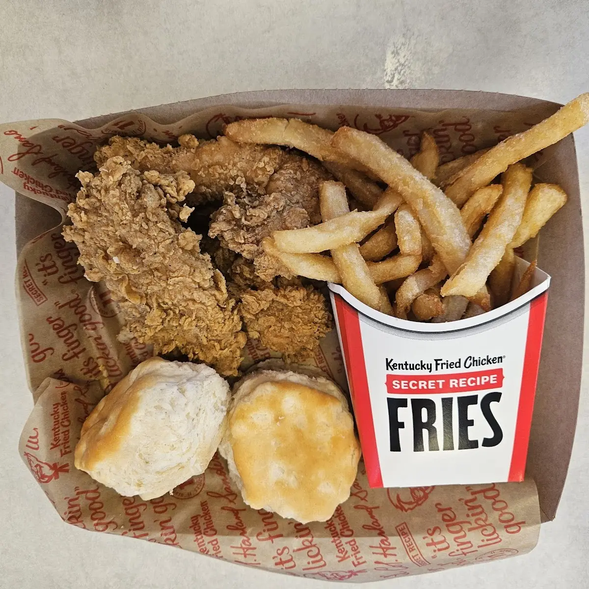 Chicken Tenders and Fries