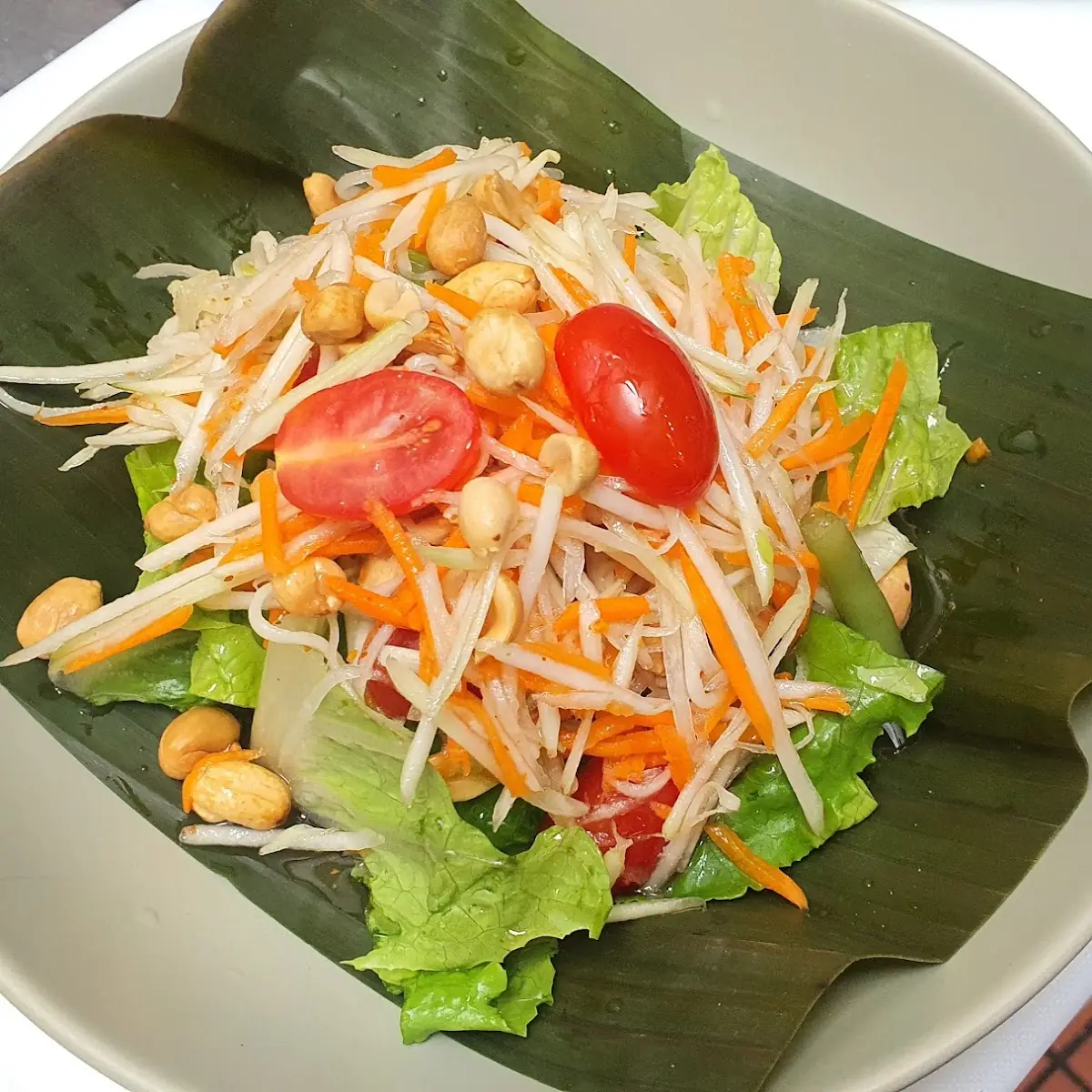 Thai Papaya Salad Dinner