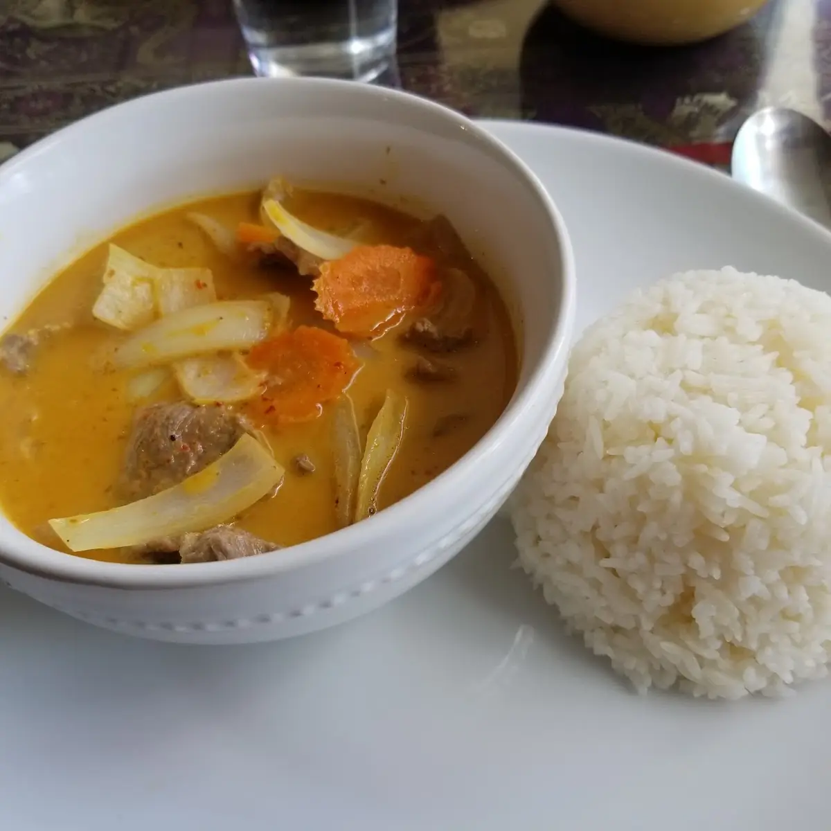 Yellow Curry Lunch Special