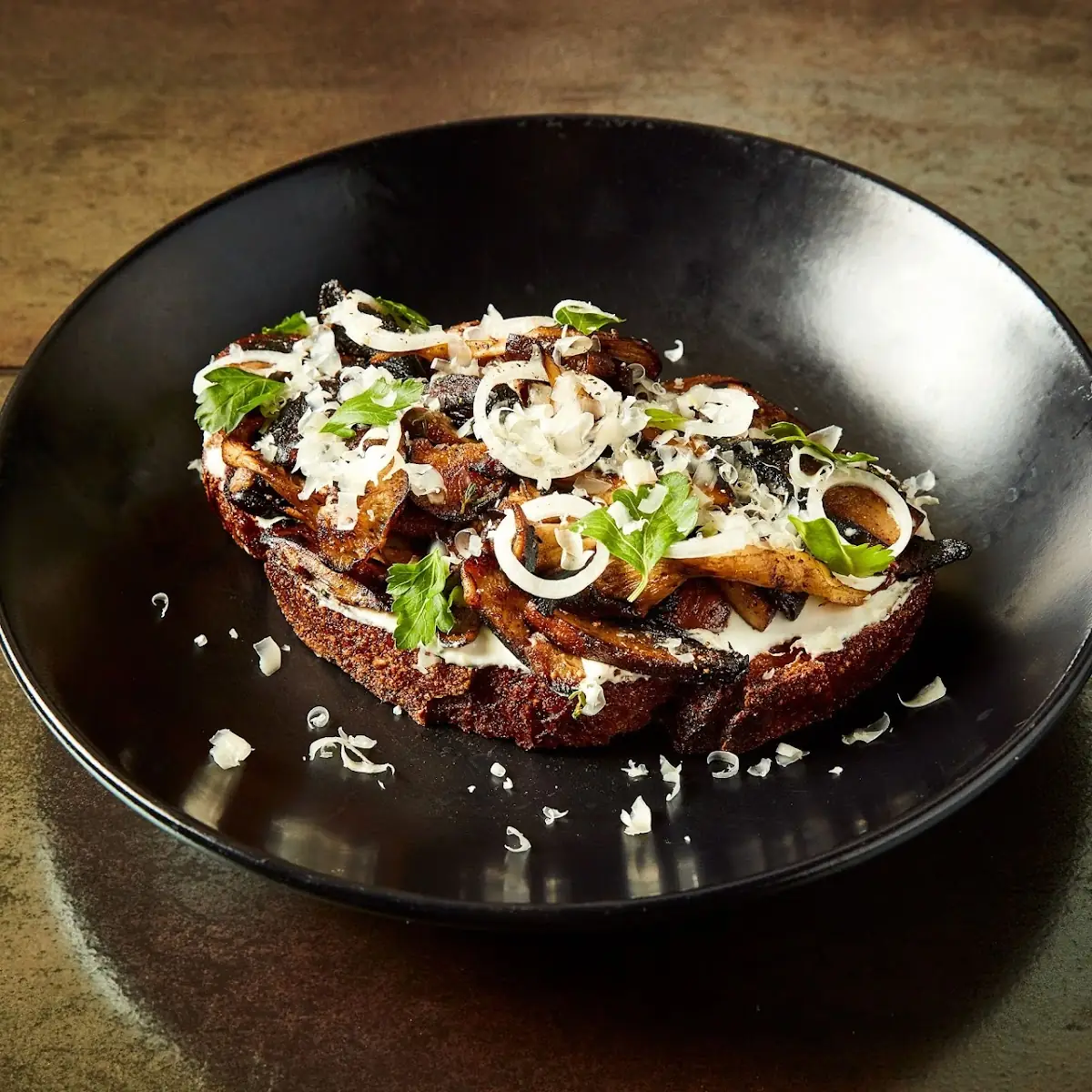Wild Mushroom Tartine