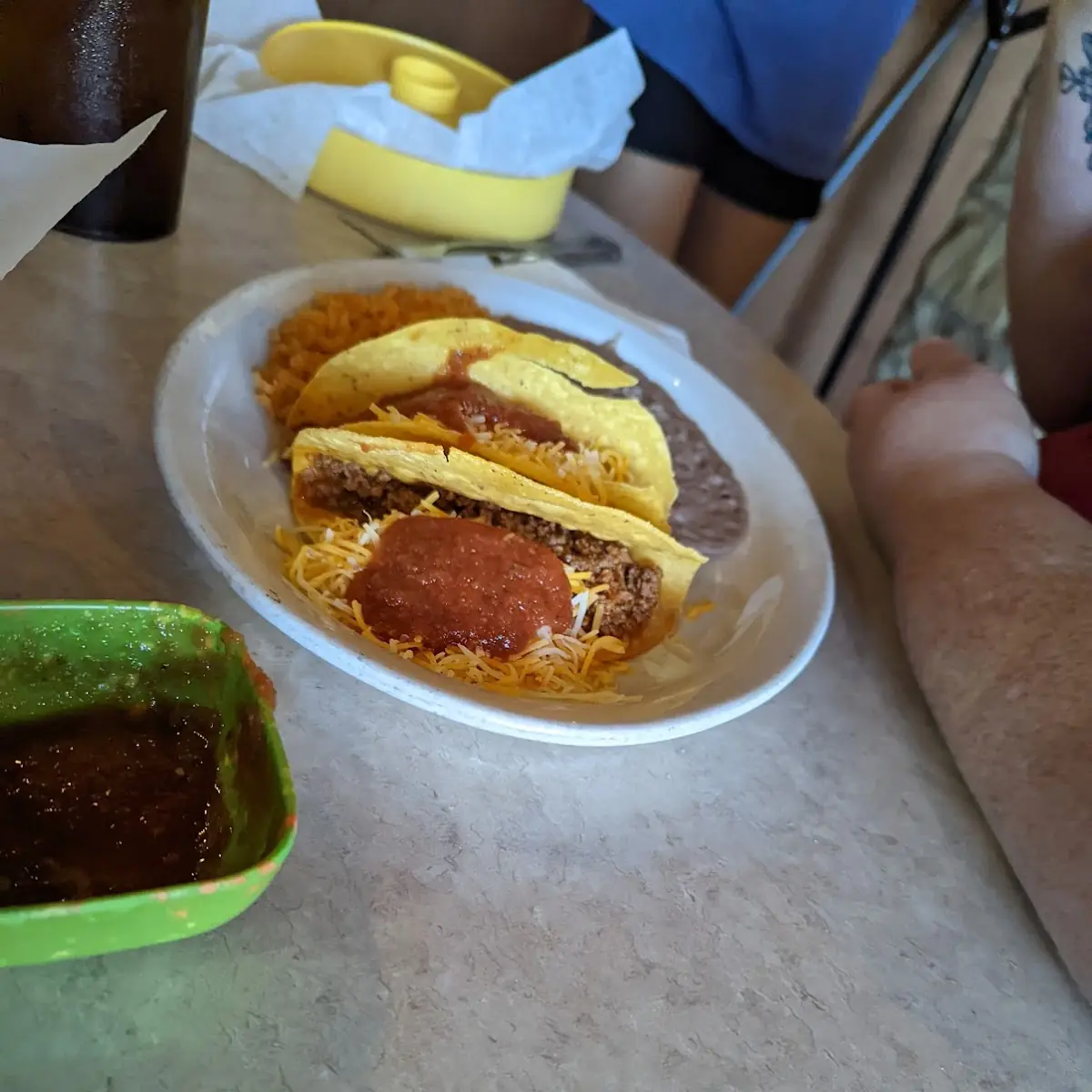 6 Beef Taco Dinner