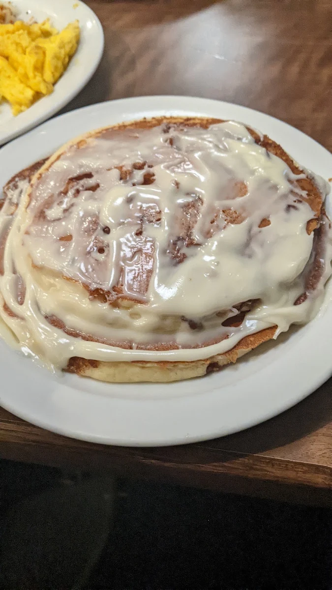 Sticky Bun Pancake Breakfast