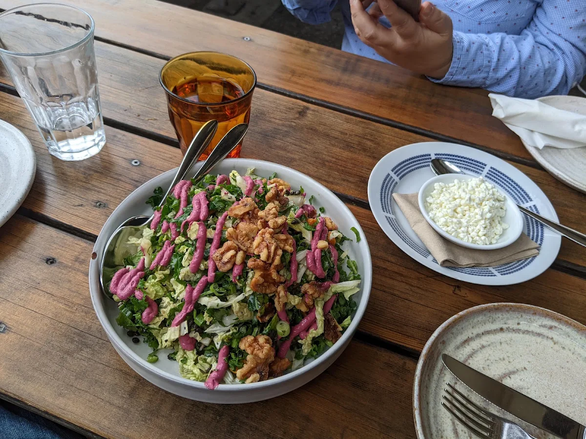 Truffle Tahini Chopped Salad, Parallel Brothers