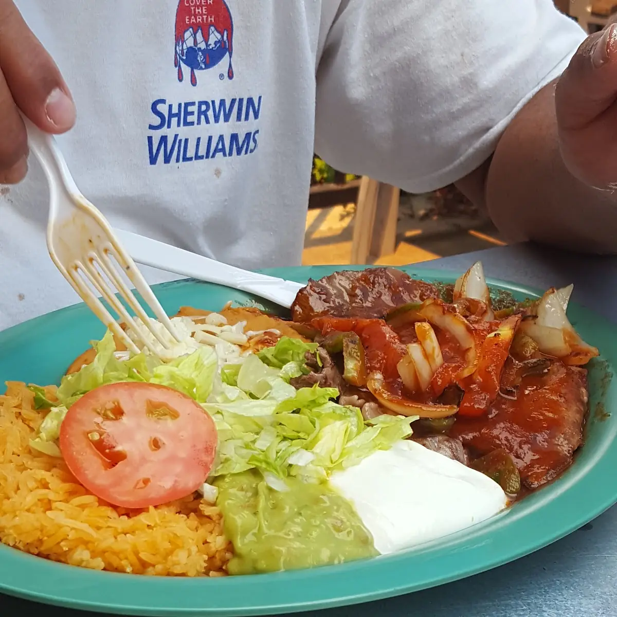 Shrimp Rancheros Plate