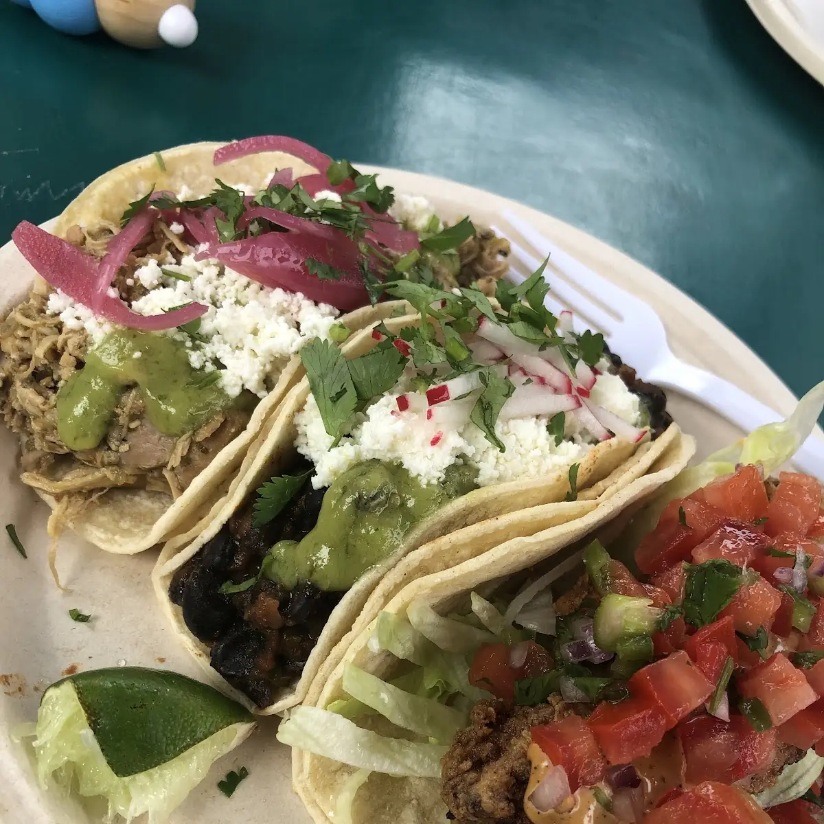 Fried Chicken Tacos