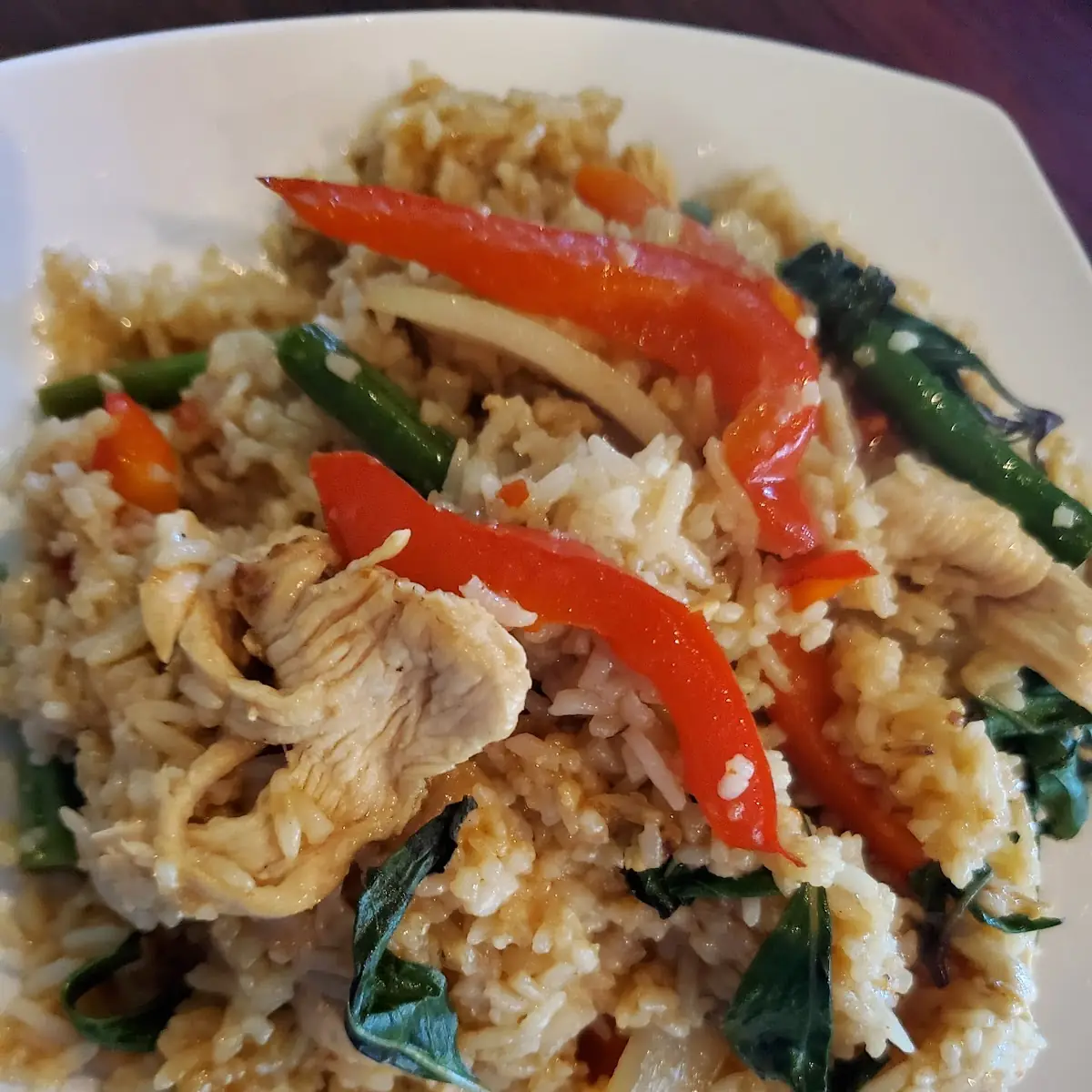 Thai Basil Fried Rice Chicken