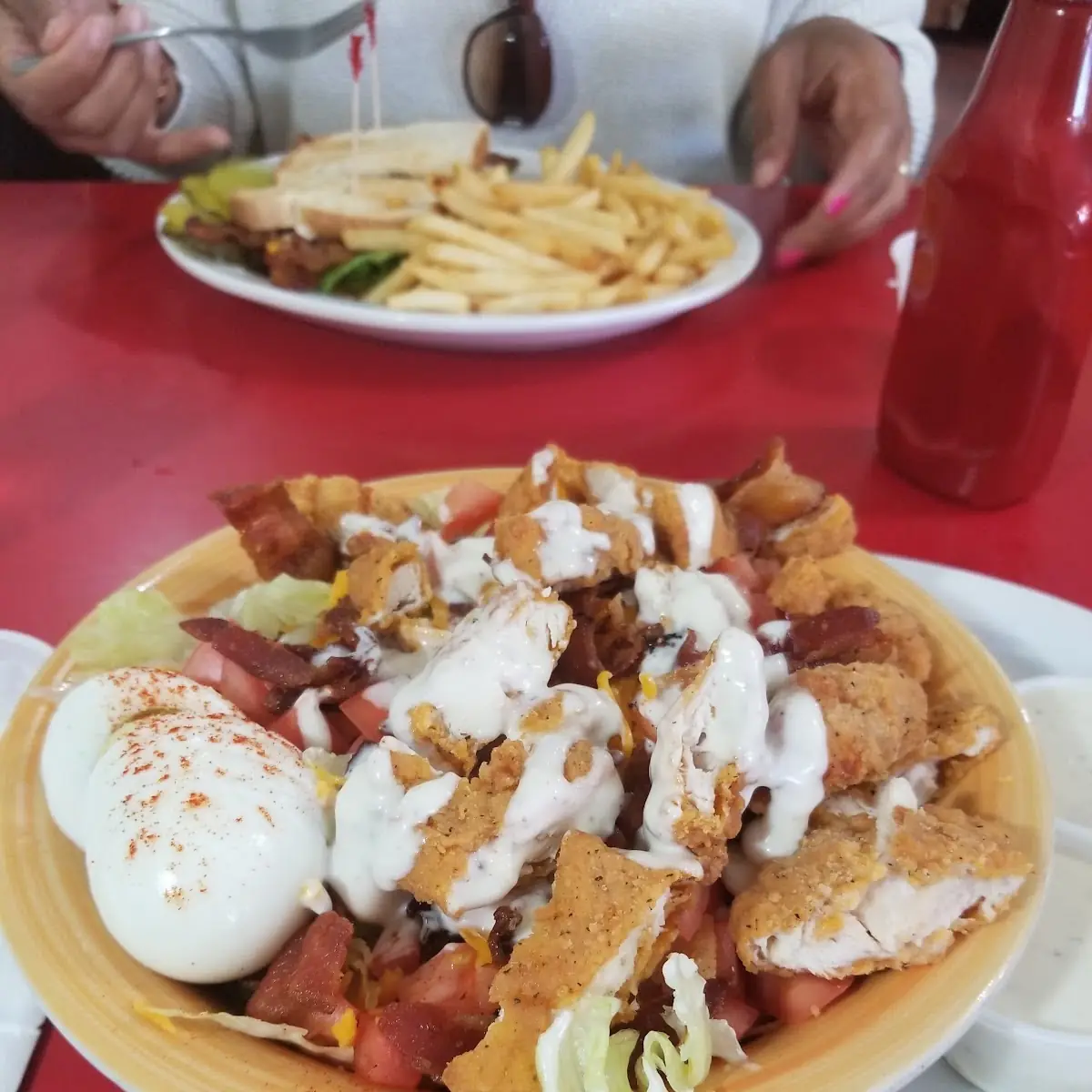 Crispy Chicken Salad