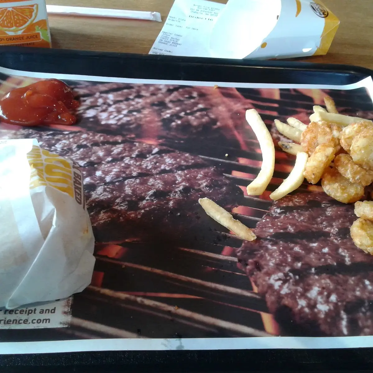 Hash Brown with Fries