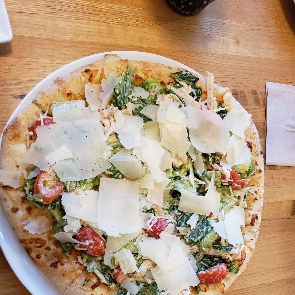 Chicken Caesar Pizza
