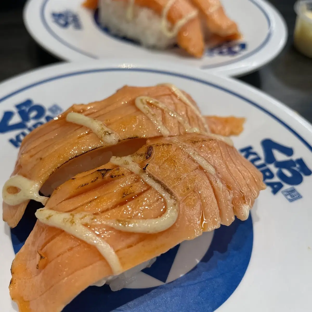 Japanese Mayo Seared Salmon Nigiri