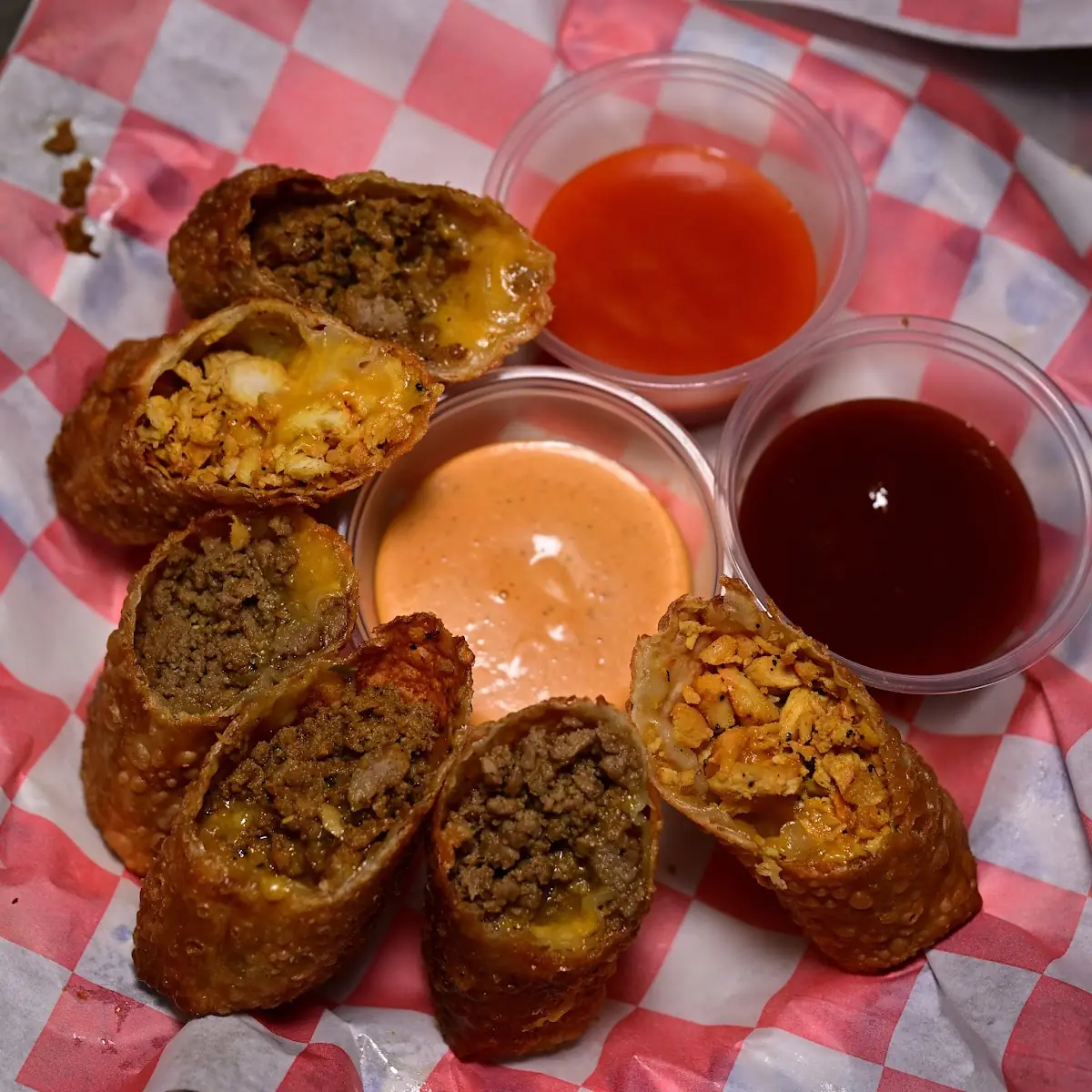 Cheesesteak Egg Roll