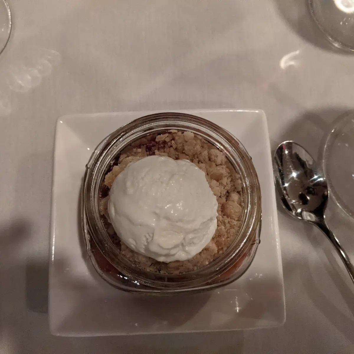 Apple Cranberry Crisp