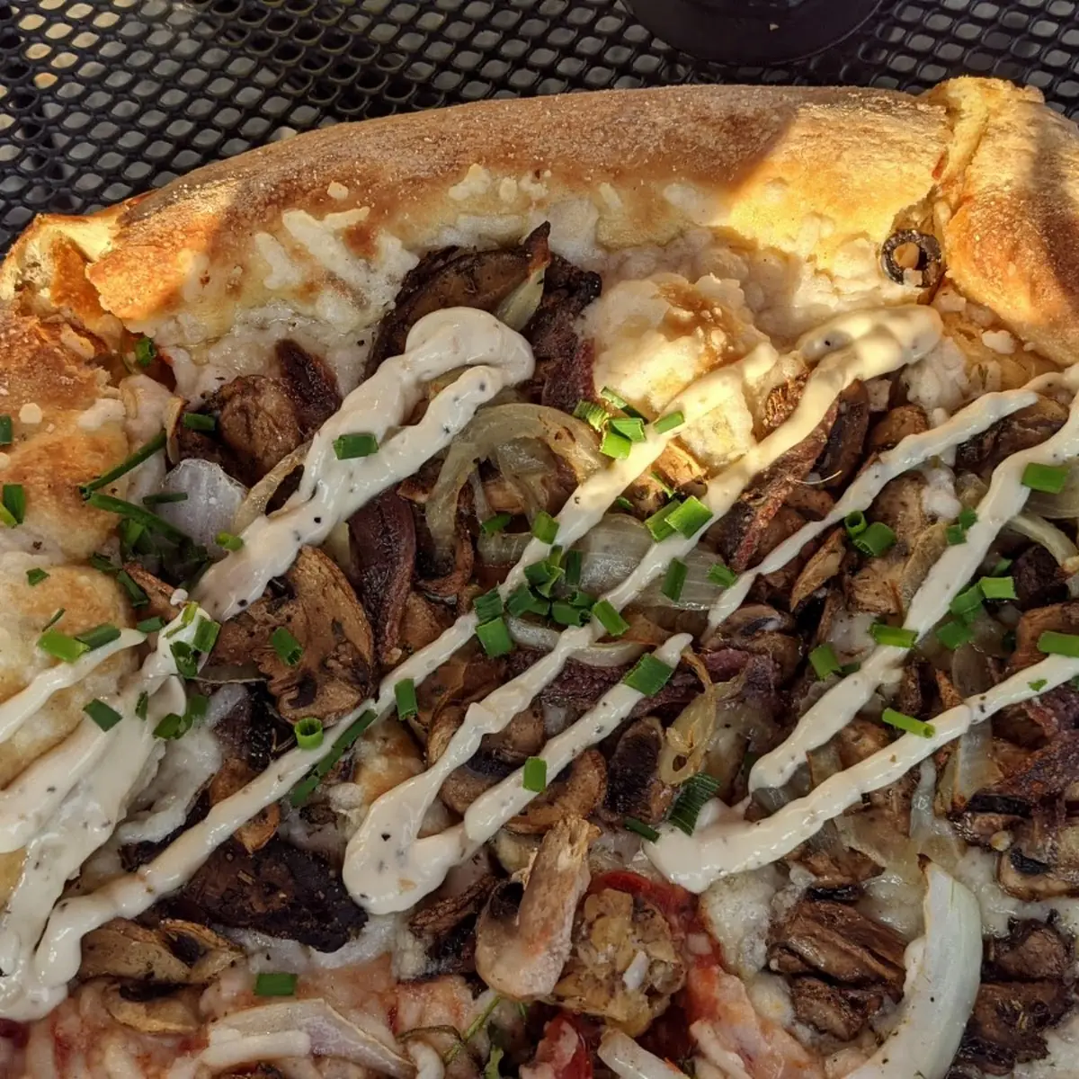 Holy Shiitake Mushroom Pizza