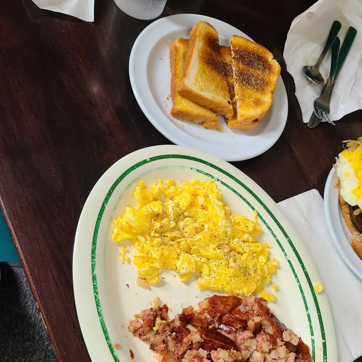 Scrambled Eggs and Hash