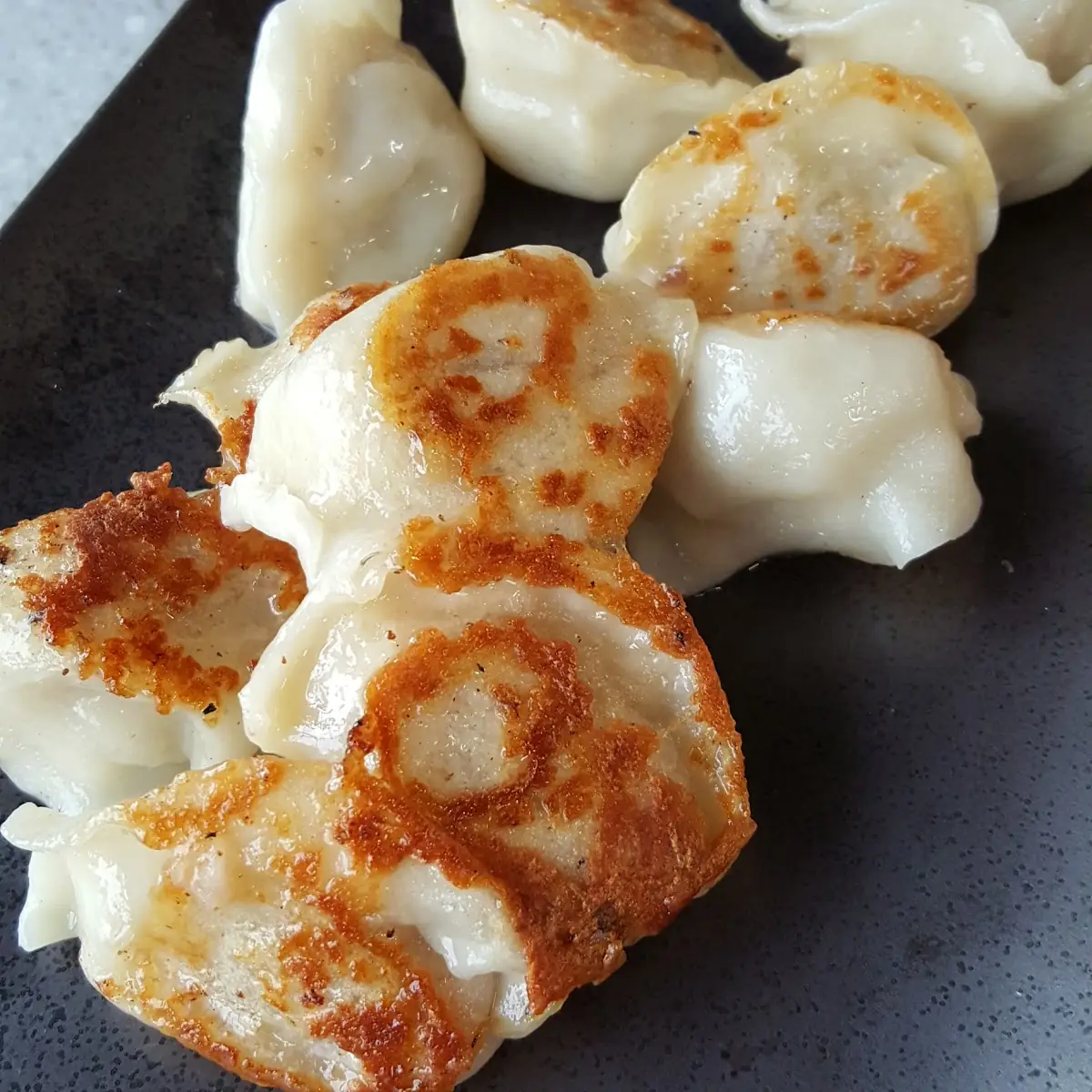 Pan Fried Pork Dumplings