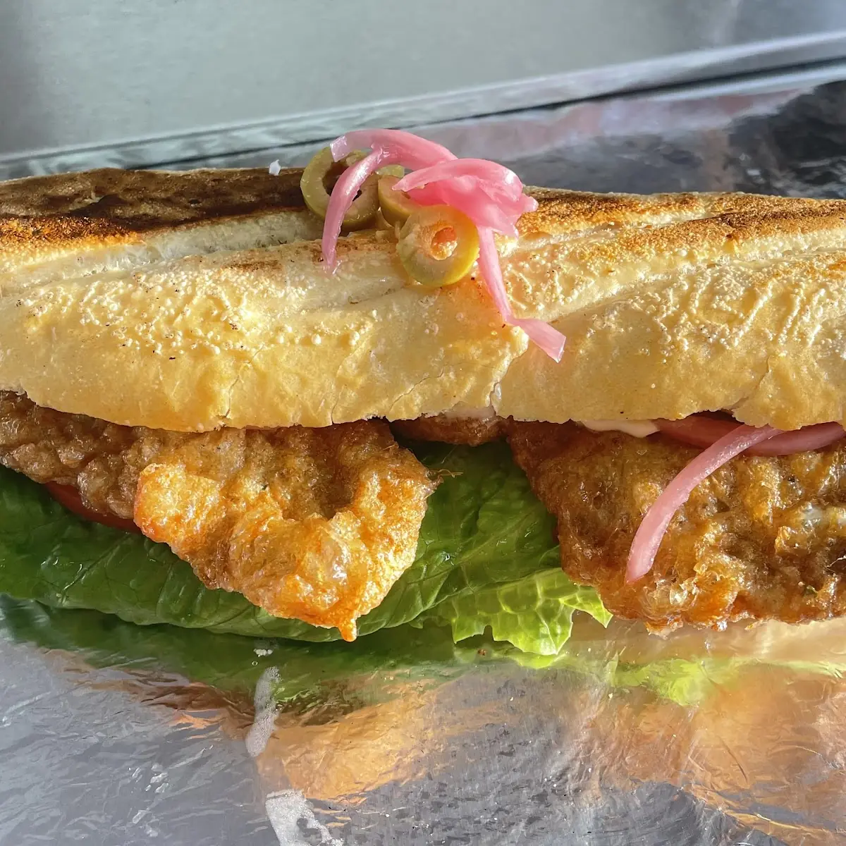 Milanesa Sandwich Beef Schnitzel