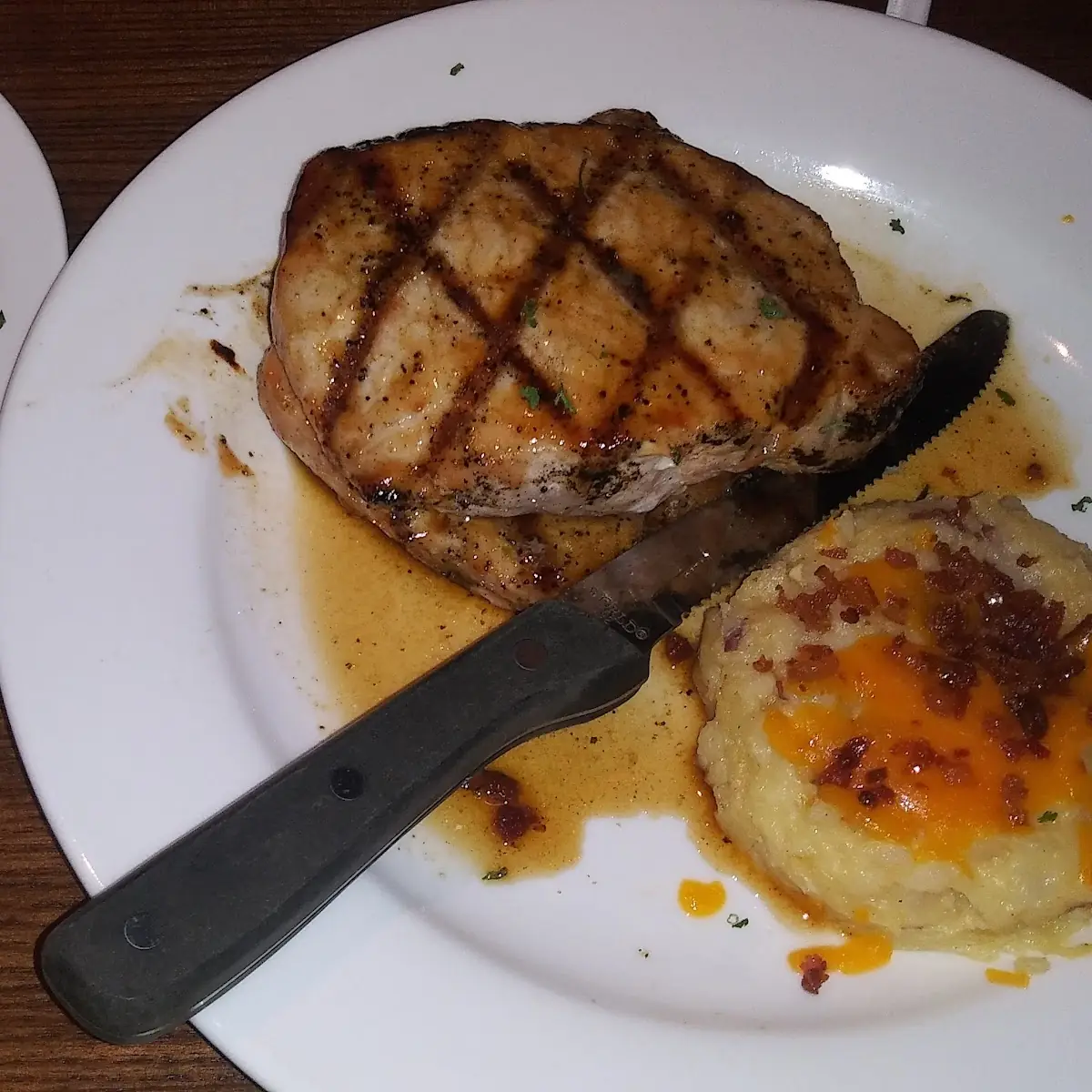 Pork Chops and Mashed Potatoes