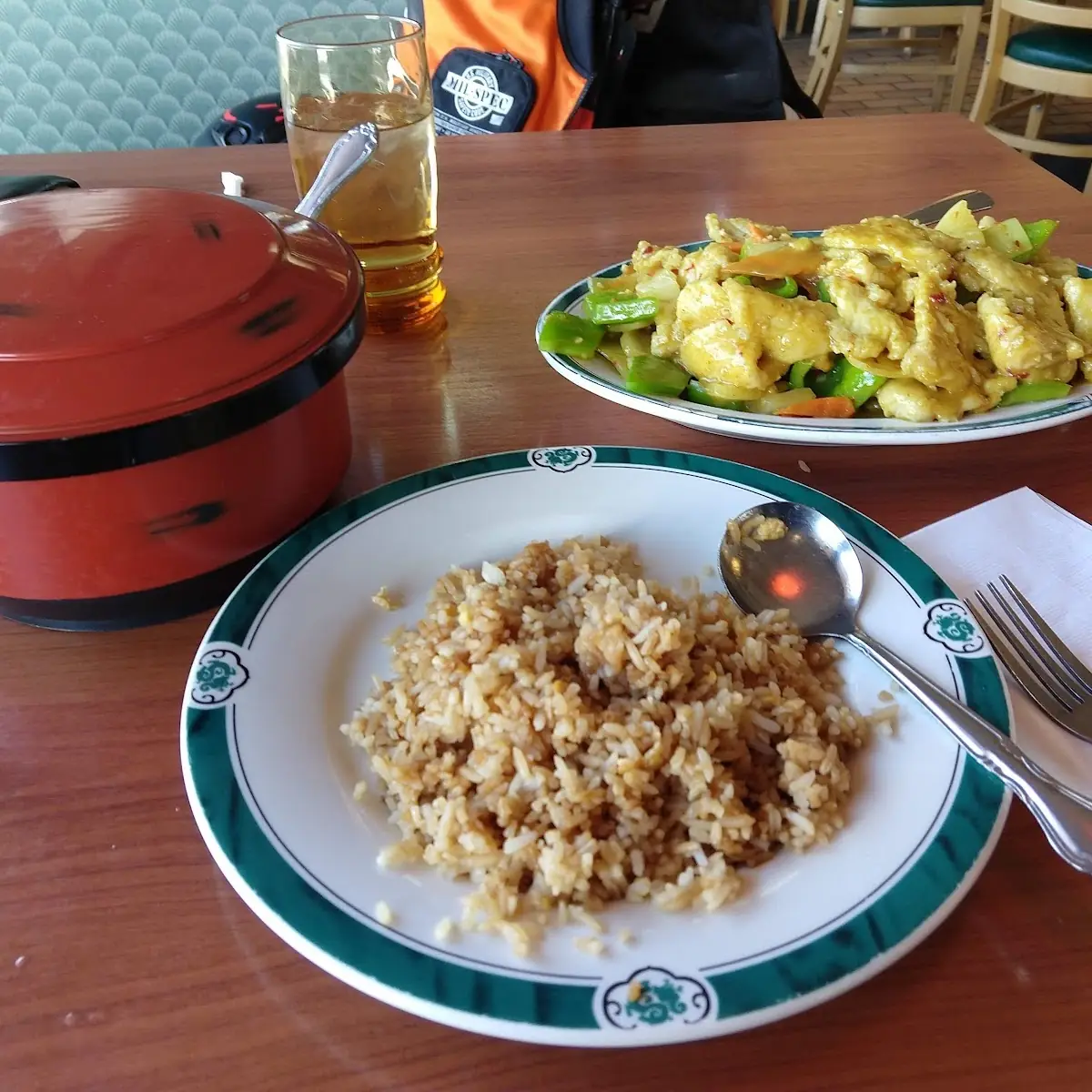 Fried Rice and Cashew Chicken