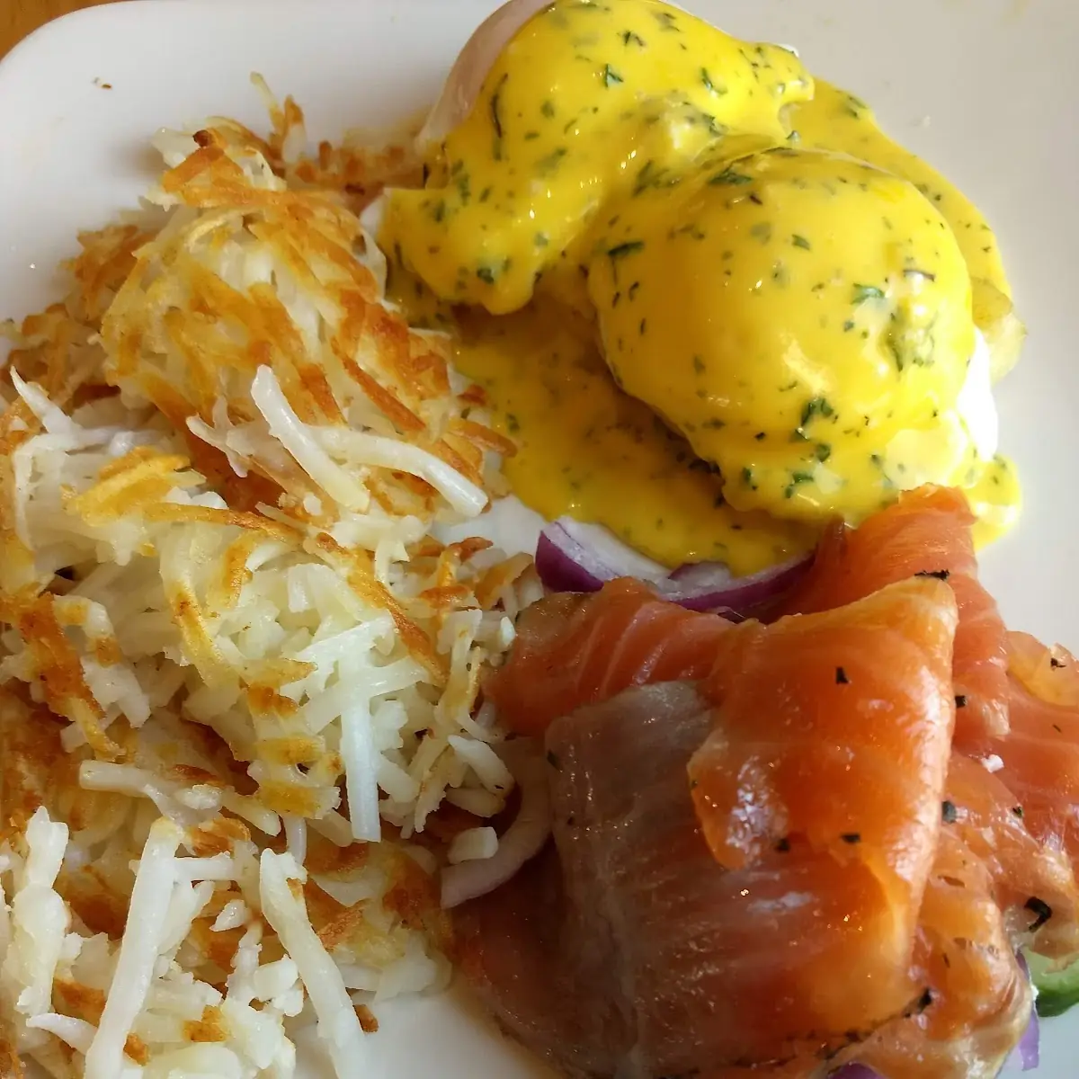 Salmon Benedict