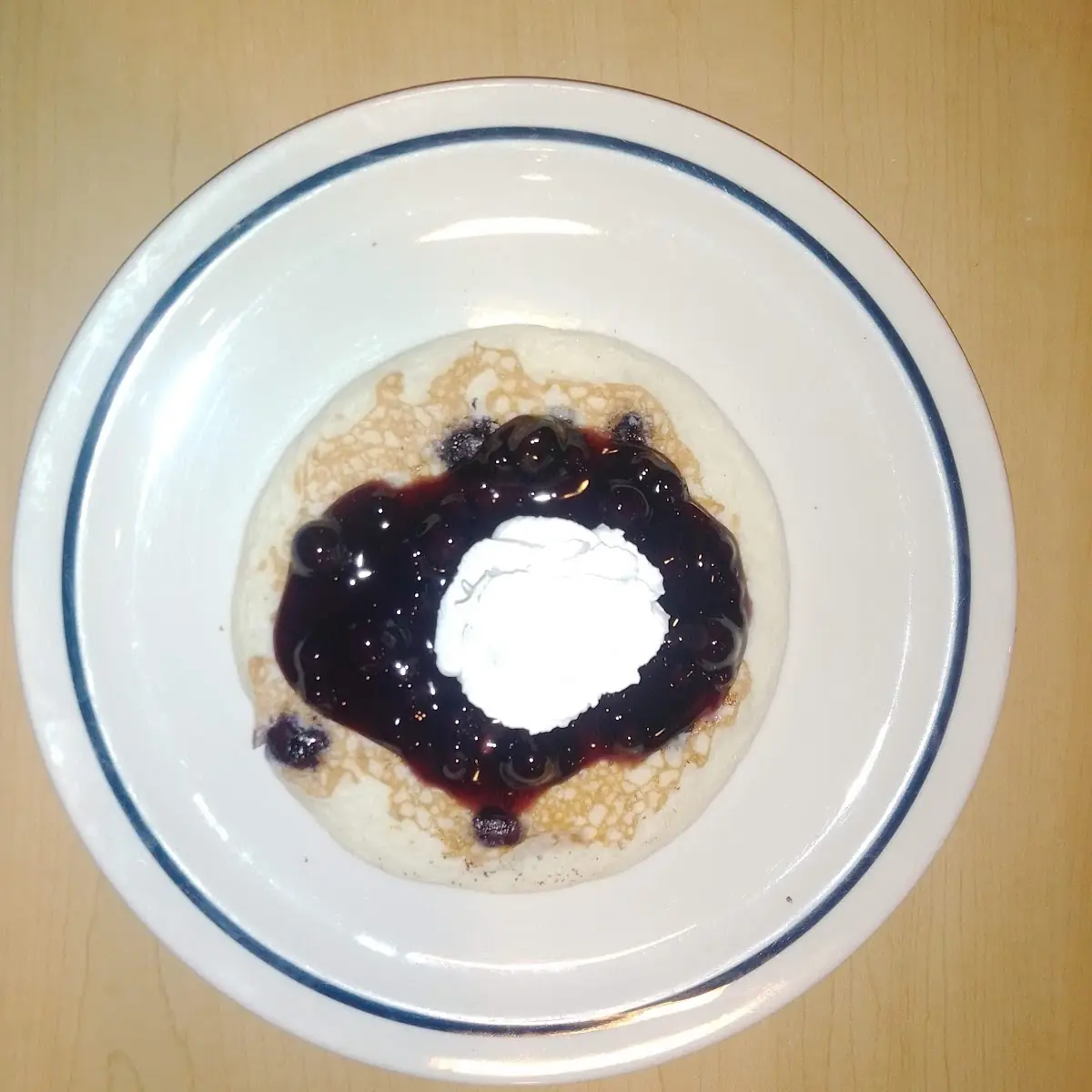 Double Blueberry Pancakes