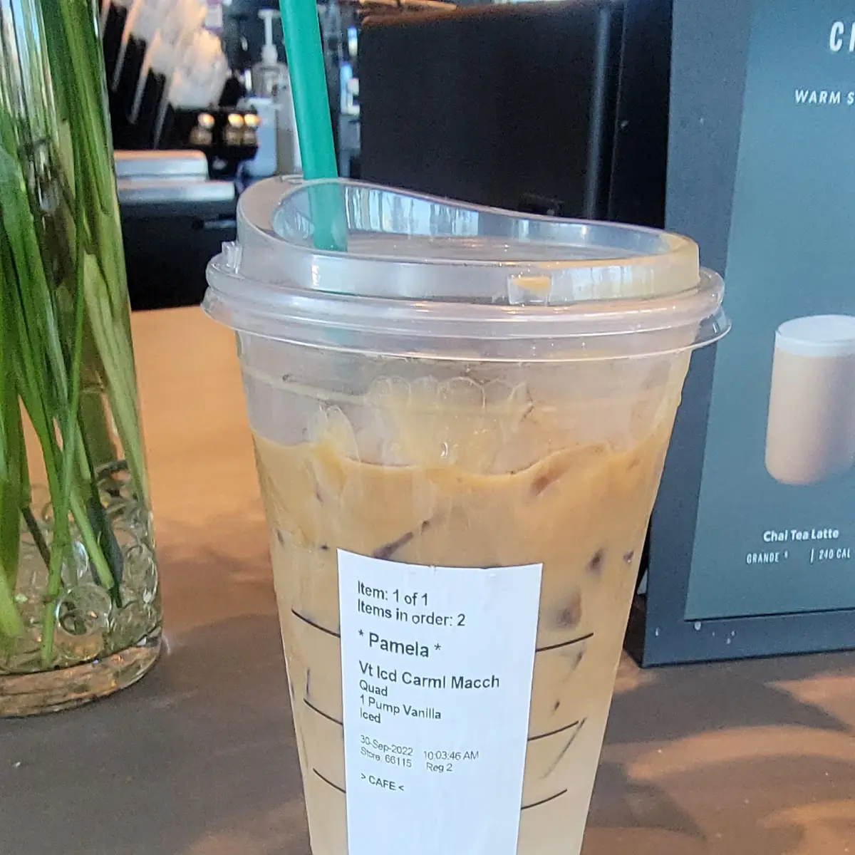 Iced Pumpkin Macchiato