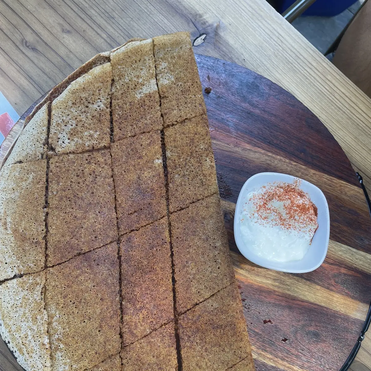 Toasted Injera