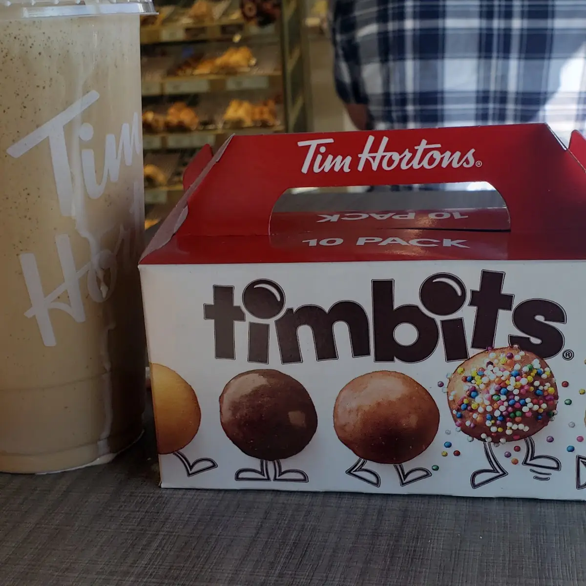 Chocolate Timbits and a Pumpkin Spice Ice Cape