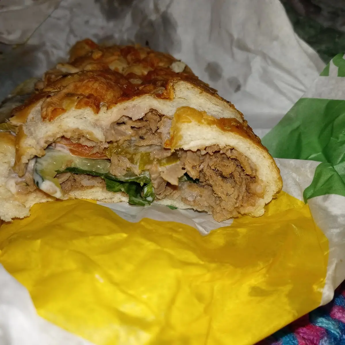 Steak and Cheese on Italian Herb and Cheese Bread