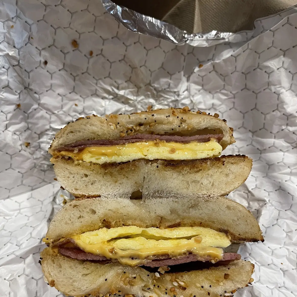 Bacon Egg and Cheese Bagel